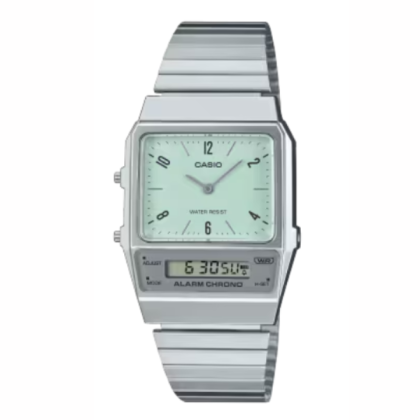 Casio Vintage AQ-800E-3A Stainless Band Unisex Watch